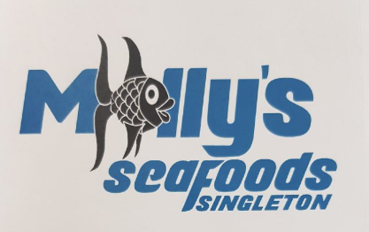 Molly's Seafoods Singleton Logo